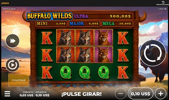 Jugando Buffalo Wilds